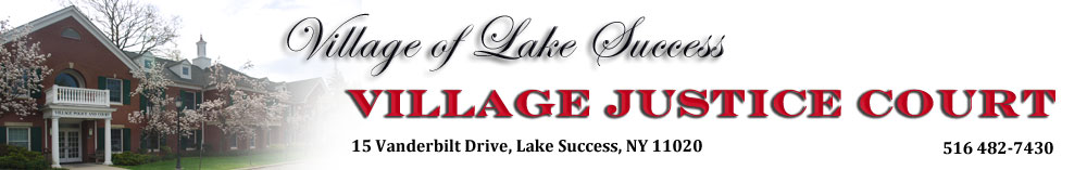 Village of Lake Success Justice Court
